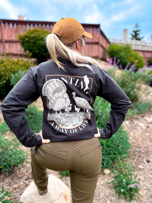 Hunt Life Long Sleeve - Black